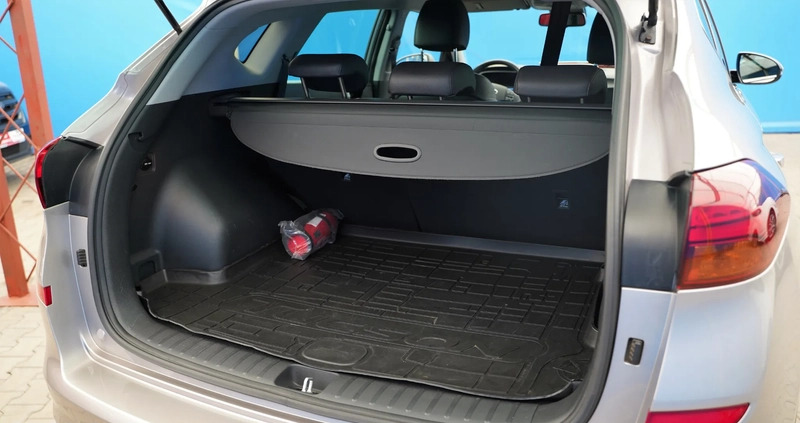 Hyundai Tucson cena 93990 przebieg: 80900, rok produkcji 2019 z Ryn małe 781